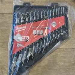 NEW! Milwaukee Combination Metric Wrench Mechanics Tool Set (15-Piece)
