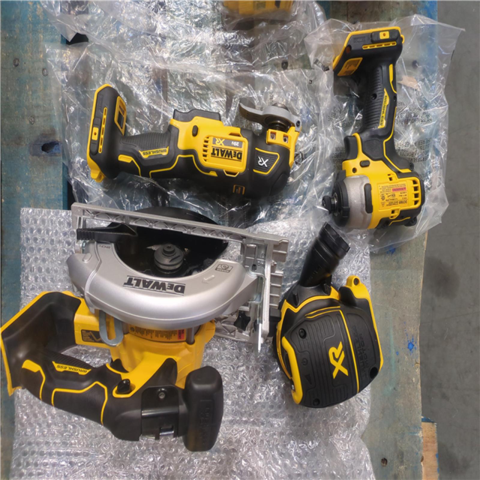 CALIFORNIA AS-IS DEWALT 20v 6 TOOL COMBO KIT