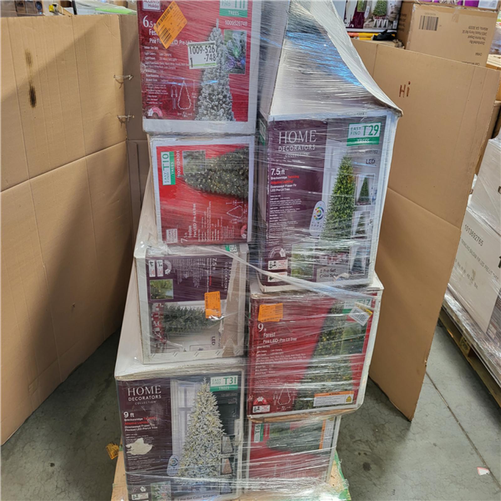 California AS-IS Holiday Pallet