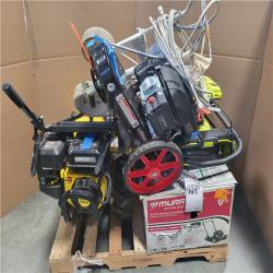 CALIFORNIA AS-IS OUTDOOR POWER EQUIPMENT