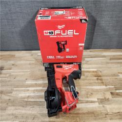 HOUSTON LOCATION - AS-IS Milwaukee M18 FUEL 18-Volt Lithium-Ion Brushless Cordless Coil Roofing Nailer (Tool Only)