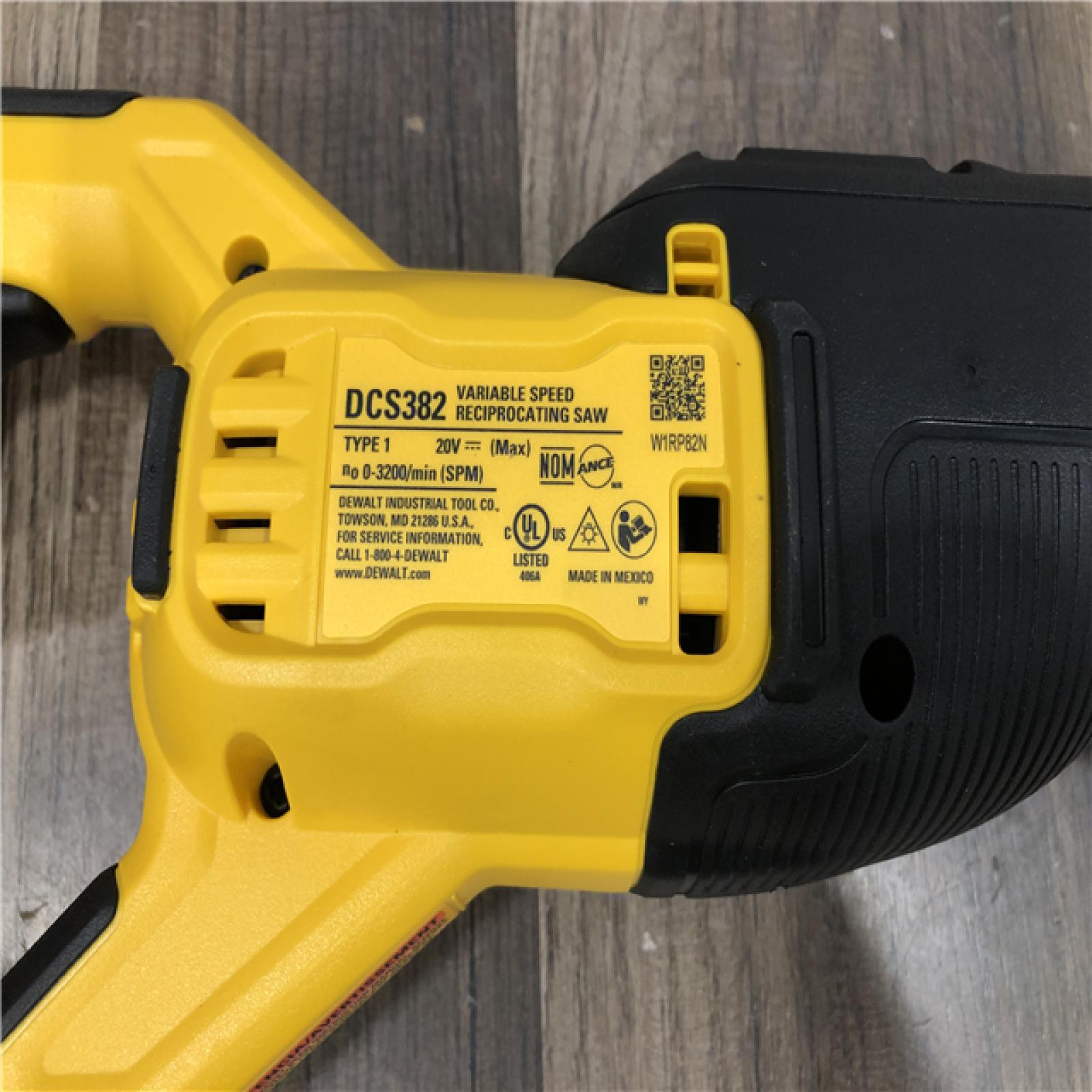 AS-IS DEWALT 20V MAX Cordless Brushless Reciprocating Saw (Tool Only)
