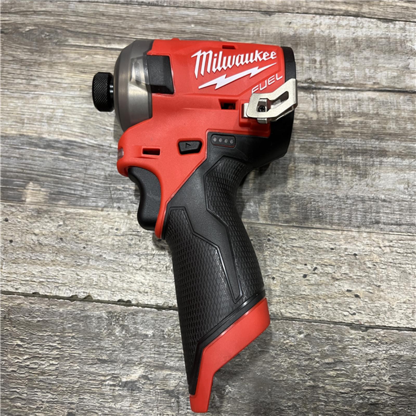 AS-IS Milwaukee FUEL SURGE 12V Lithium-Ion Brushless Cordless 1/4 in. Hex Impact Driver Compact Kit