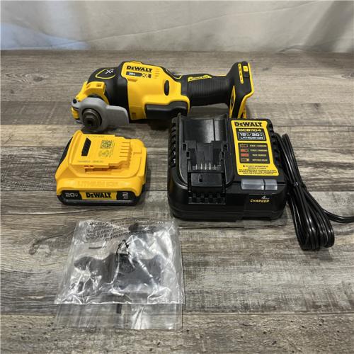 AS-IS DEWALT 20V MAX XR Cordless Brushless 3-Speed Oscillating Multi Tool Kit