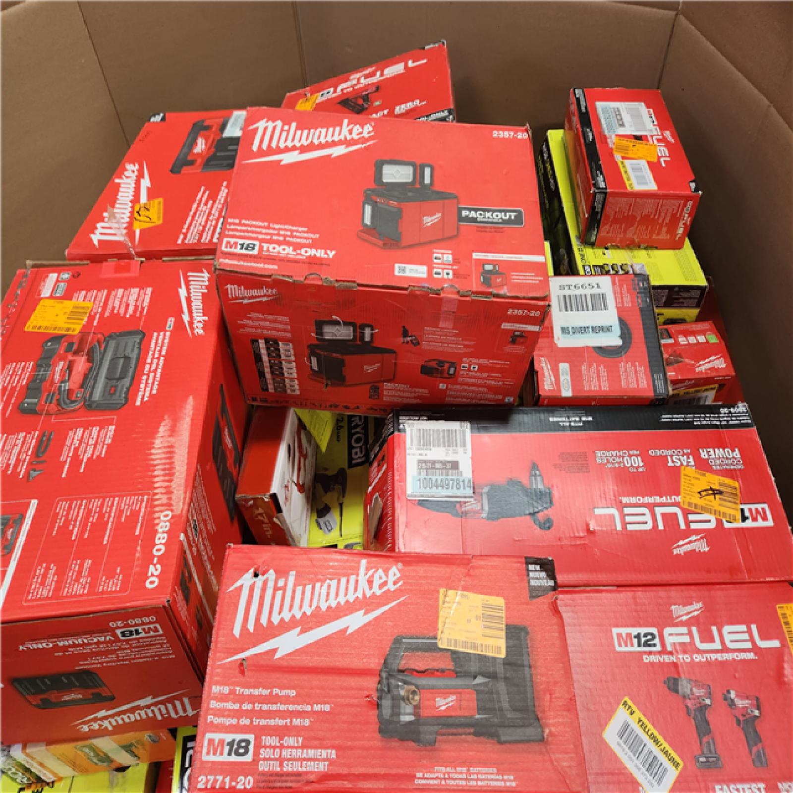 California AS-IS TOOL PALLET