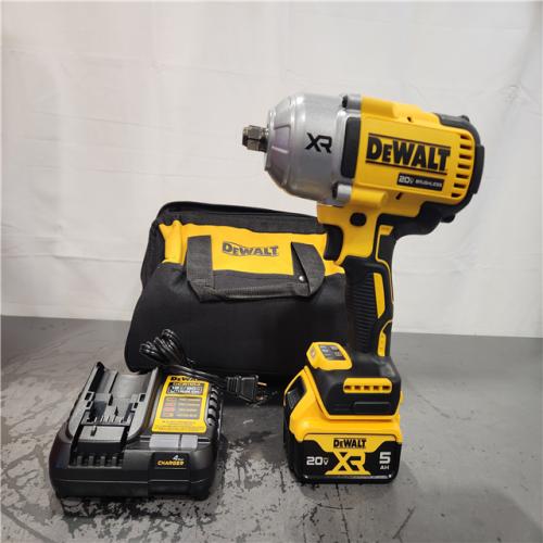 AS-IS- DEWALT 20V MAX* XR 1/2  High Torque Impact Wrench with Hog Ring Anvil