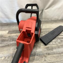 AS-IS Milwaukee FUEL 16 in. 18V Lithium-Ion Brushless Battery Chainsaw (Tool-Only)