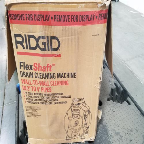 California AS-IS Ridgid Drain Cleaning Machine