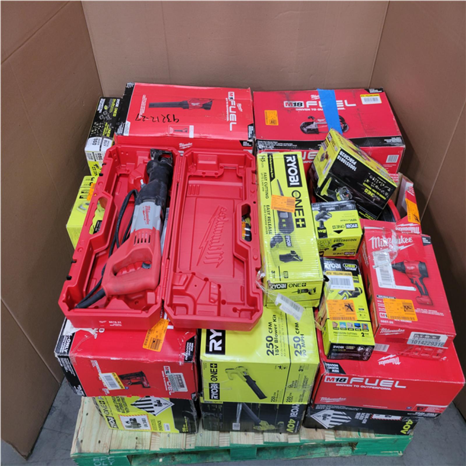CALIFORNIA AS-IS TOOL PALLET