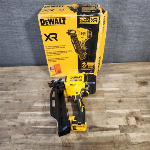 HOUSTON LOCATION - AS-IS DEWALT 20-Volt 21° Cordless Framing Nailer (Tool-Only)