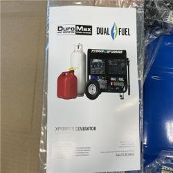 California AS-IS DuroMax XP13000EH 13000 Watt Portable Hybrid Gas Propane Generator-Appears in EXCELLENT Condition