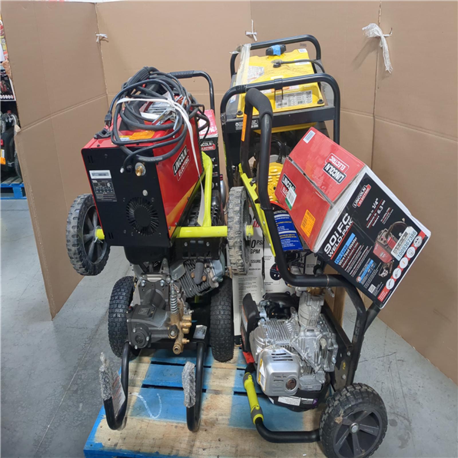 CALIFORNIA AS-IS OUTDOOR POWER EQUIPMENT