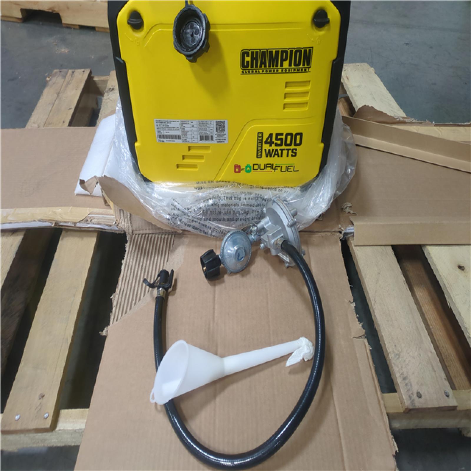 CALIFORNIA AS-IS CHAMPION PORTABLE POWER GENERATOR