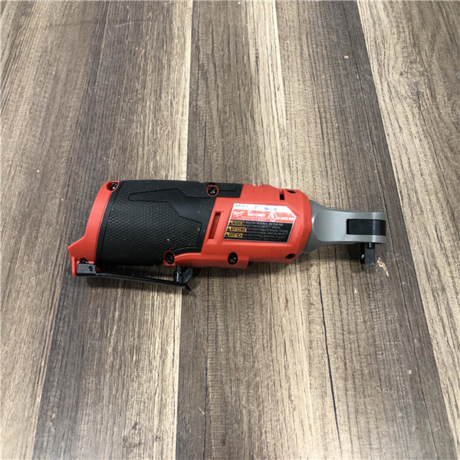 AS-IS Milwaukee FUEL 12-Volt Lithium-Ion Brushless Cordless High Speed 3/8 in. Ratchet (Tool-Only)