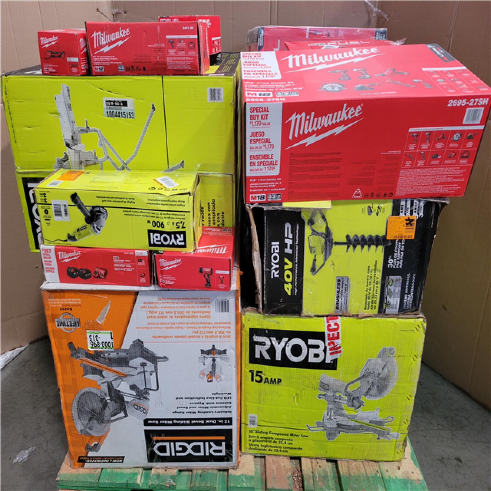 CALIFORNIA AS-IS TOOL PALLET