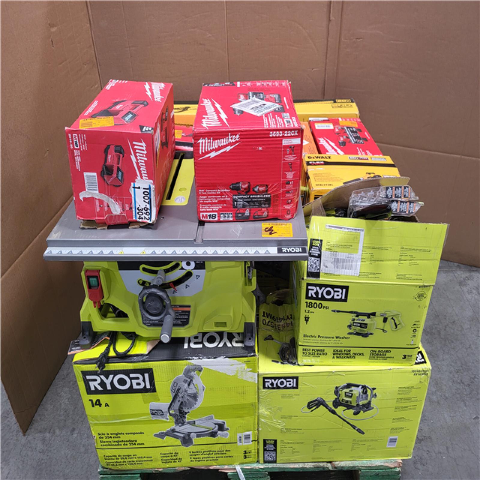 CALIFORNIA AS-IS TOOL PALLET