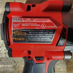 HOUSTON LOCATION - AS-IS Milwaukee 2962-20  M18 18V Fuel 1/2 Mid-Torque Impact Wrench Cordless Lithium-Ion Brushless (Tool-Only)