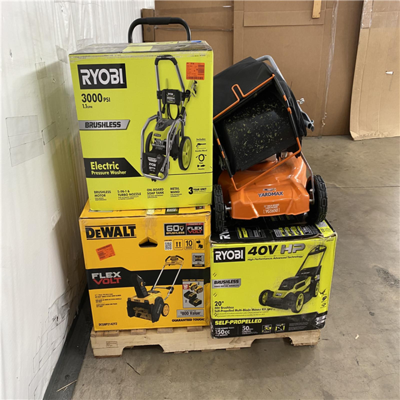 Houston Location - AS-IS Outdoor Pallet