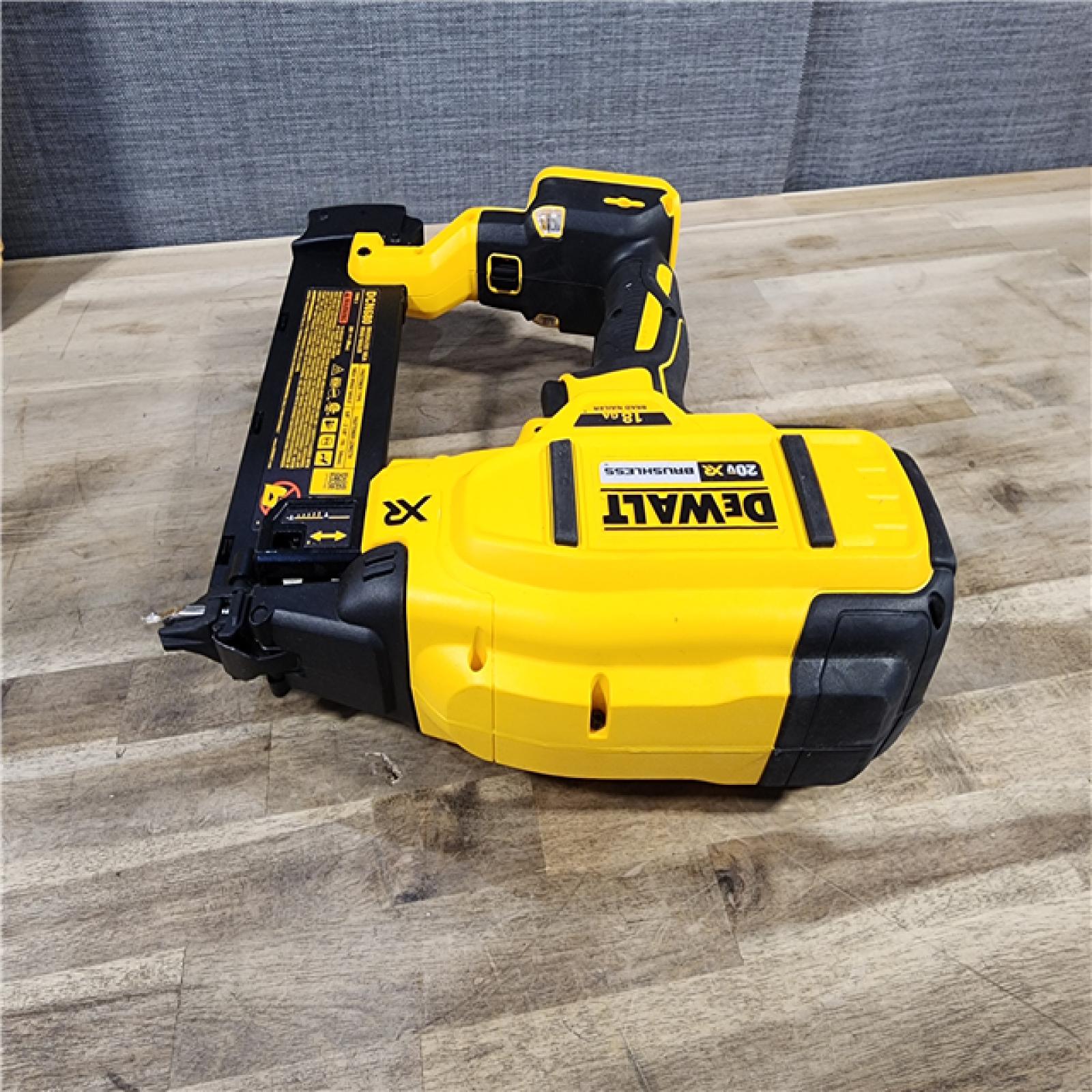 HOUSTON LOCATION - AS-IS DeWalt 20V MAX XR Lithium-Ion Electric Cordless 18-Gauge Brad Nailer (Tool Only)