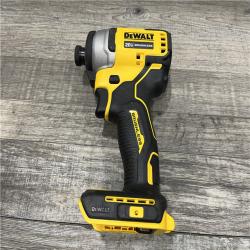 AS-IS DEWALT Atomic 20V Max Lithium-Ion Brushless Cordless Compact 1/4 in. Impact Driver Kit