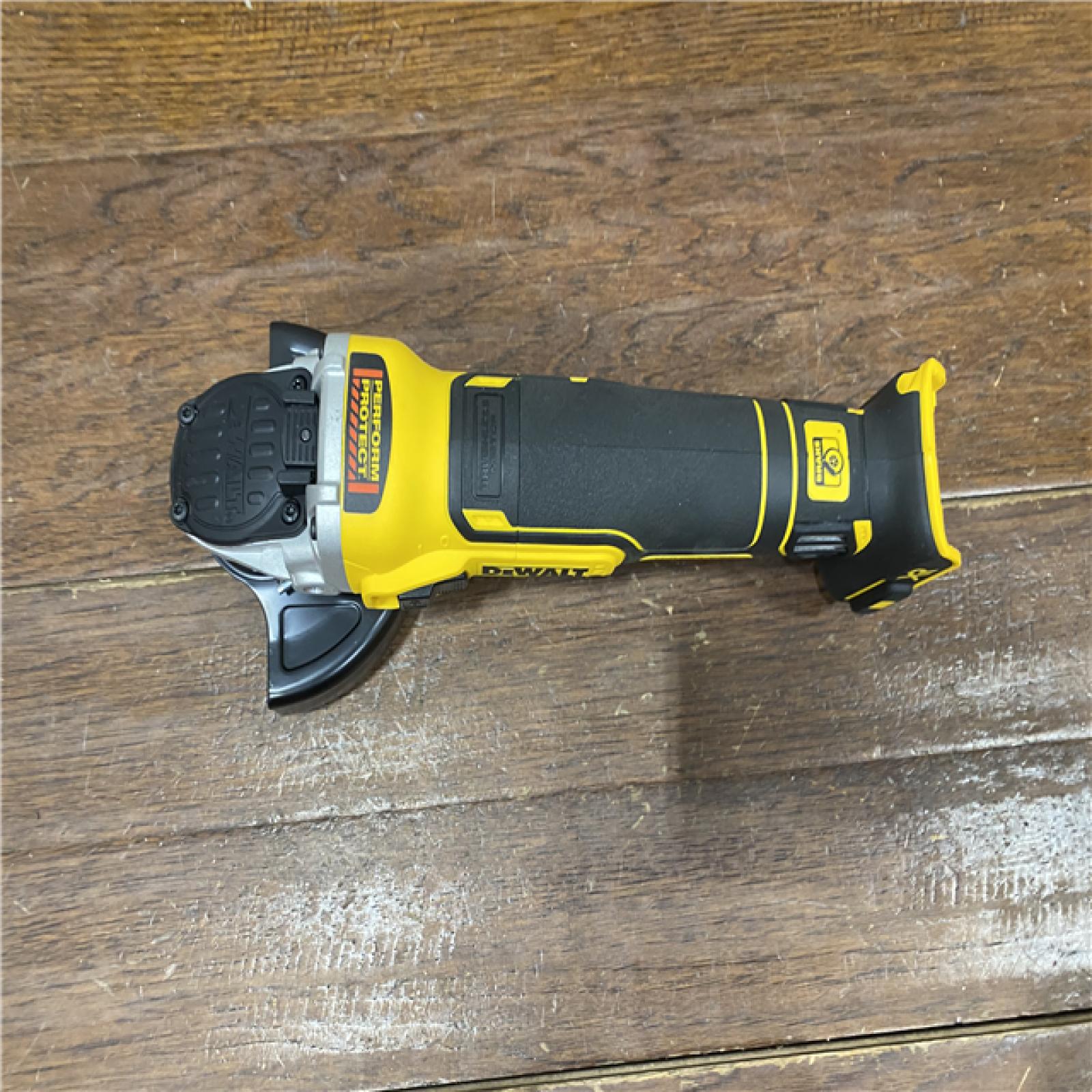 AS-IS DeWalt DCG405B 20V Max XR 4.5-Inch Slide Switch Small Angle Grinder (Tool Only)
