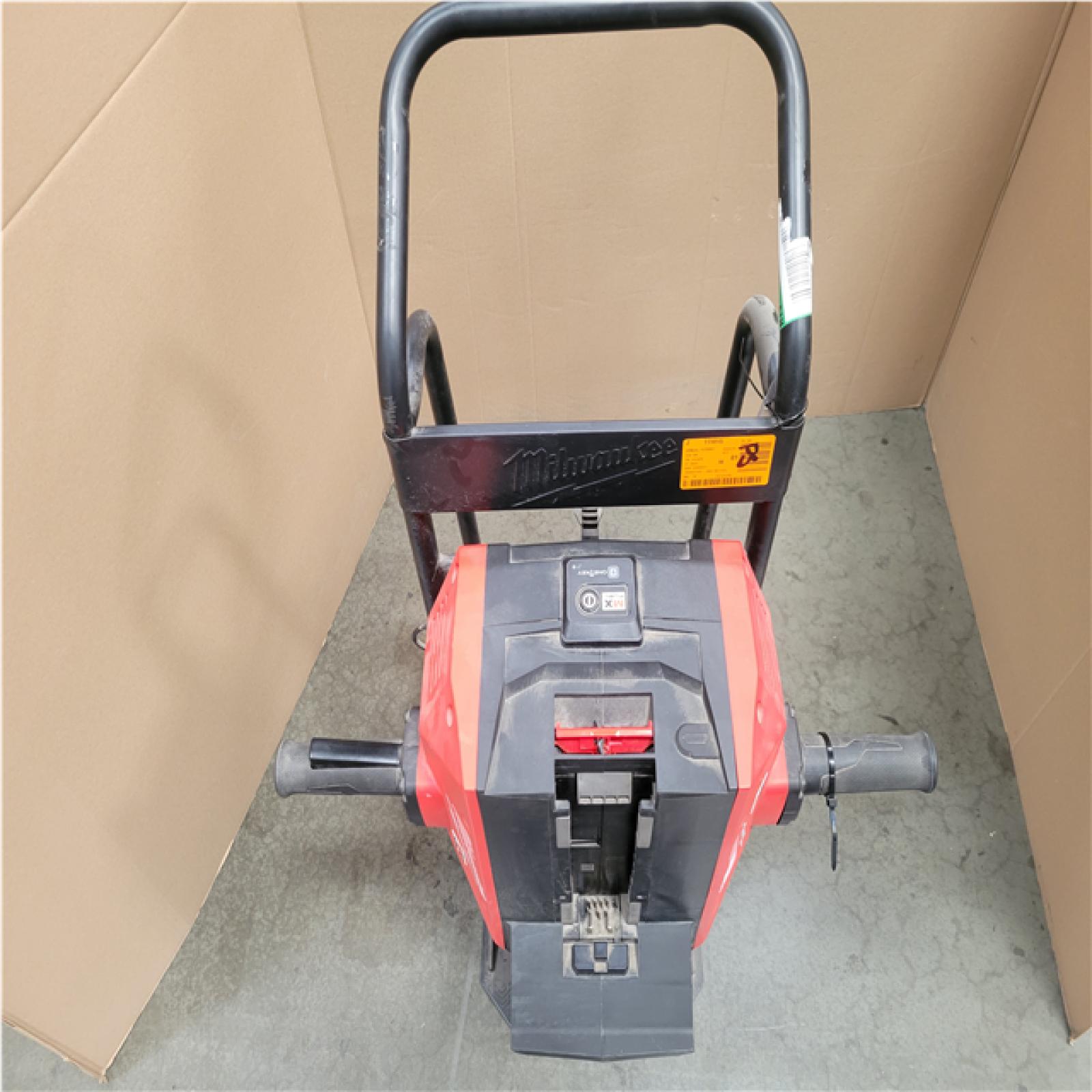 CALIFORNIA AS-IS MILWAUKEE MX FUEL JACK HAMMER WITH STAND