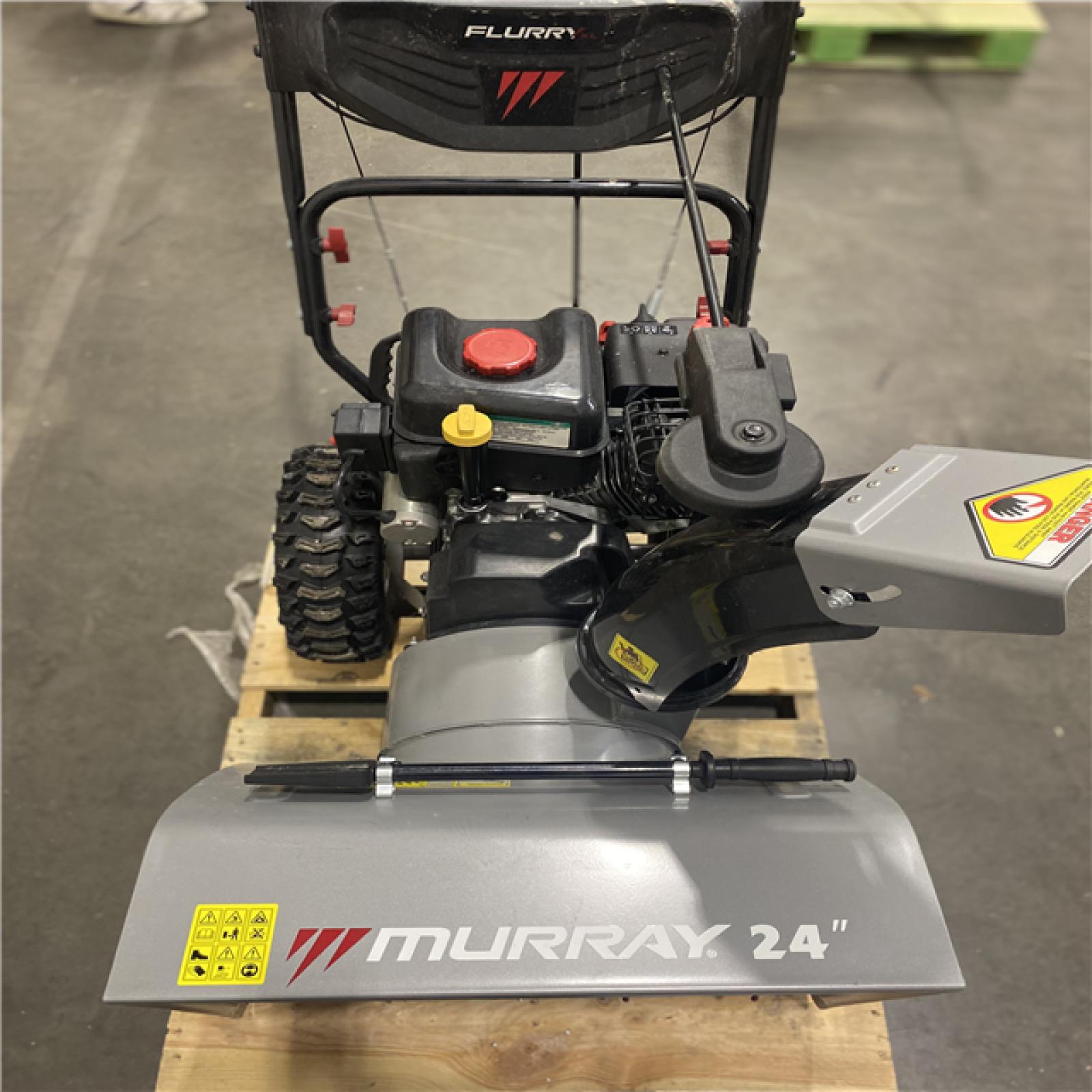 Dallas Location - As-Is Murray 24 in. 208cc Self-Propelled 2-Stage Gas Snow Blower