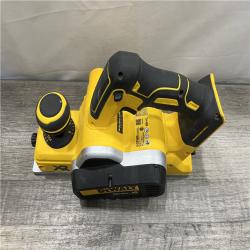 AS-IS DEWALT 20V MAX XR Cordless Brushless 3-1/4 in. Planer (Tool Only)