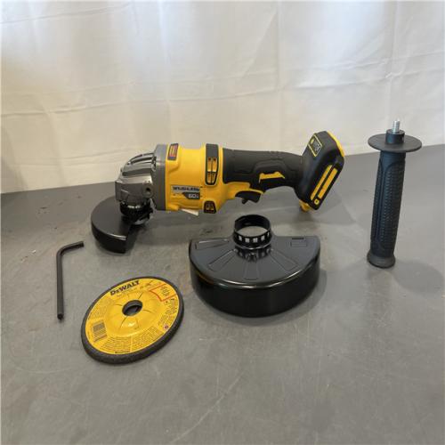 AS-IS - DEWALT 60V MAX Cordless Brushless 4.5 in. to 6 in. Small Angle Grinder with Kickback Brake