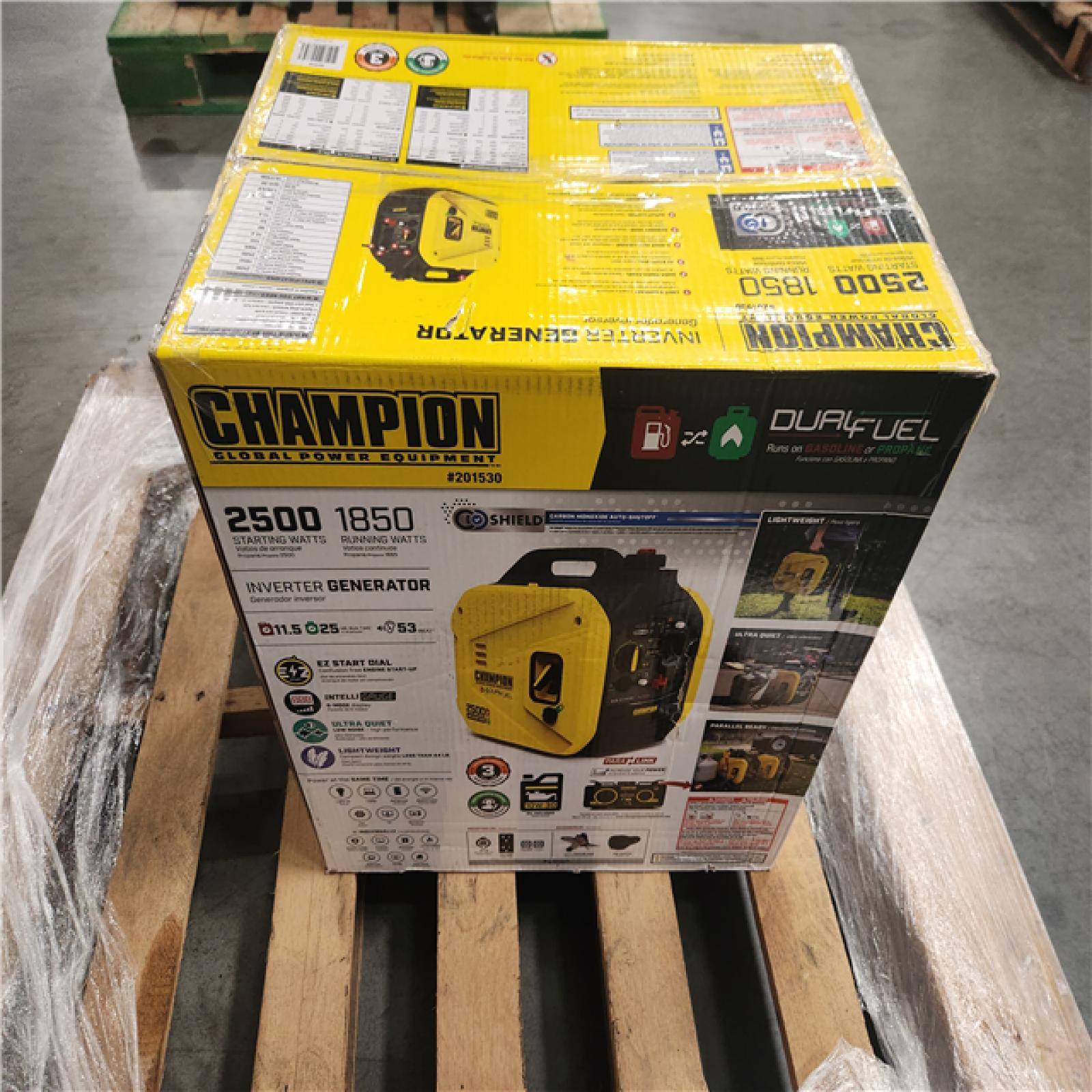 CALIFORNIA AS-IS CHAMPION GENERATOR