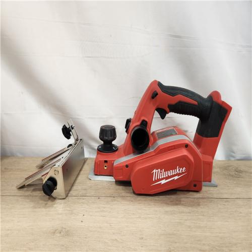 AS-IS- Milwaukee M18 18-Volt Lithium-Ion Cordless 3-1/4 in. Planer (Tool-Only)