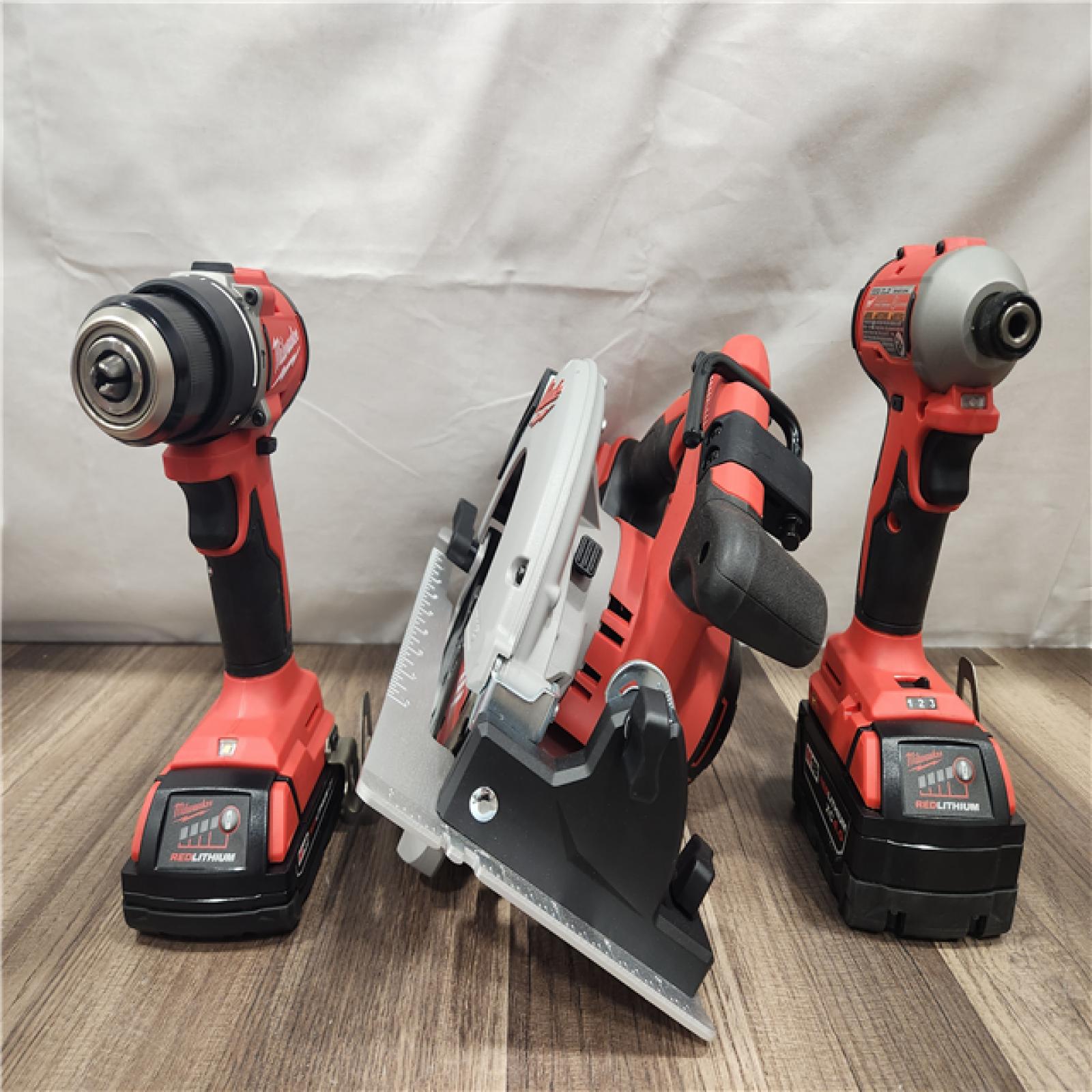 AS-IS- Milwaukee M18 4-Tool Combo Kit