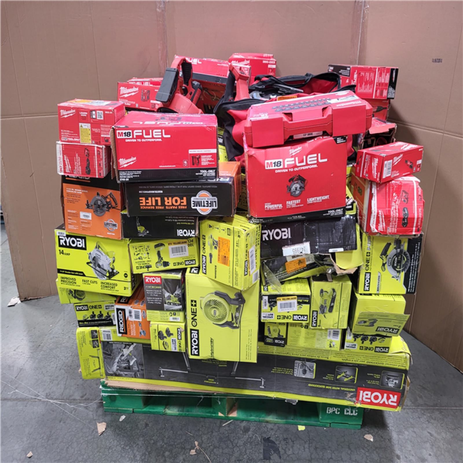 CALIFORNIA AS-IS TOOL PALLET