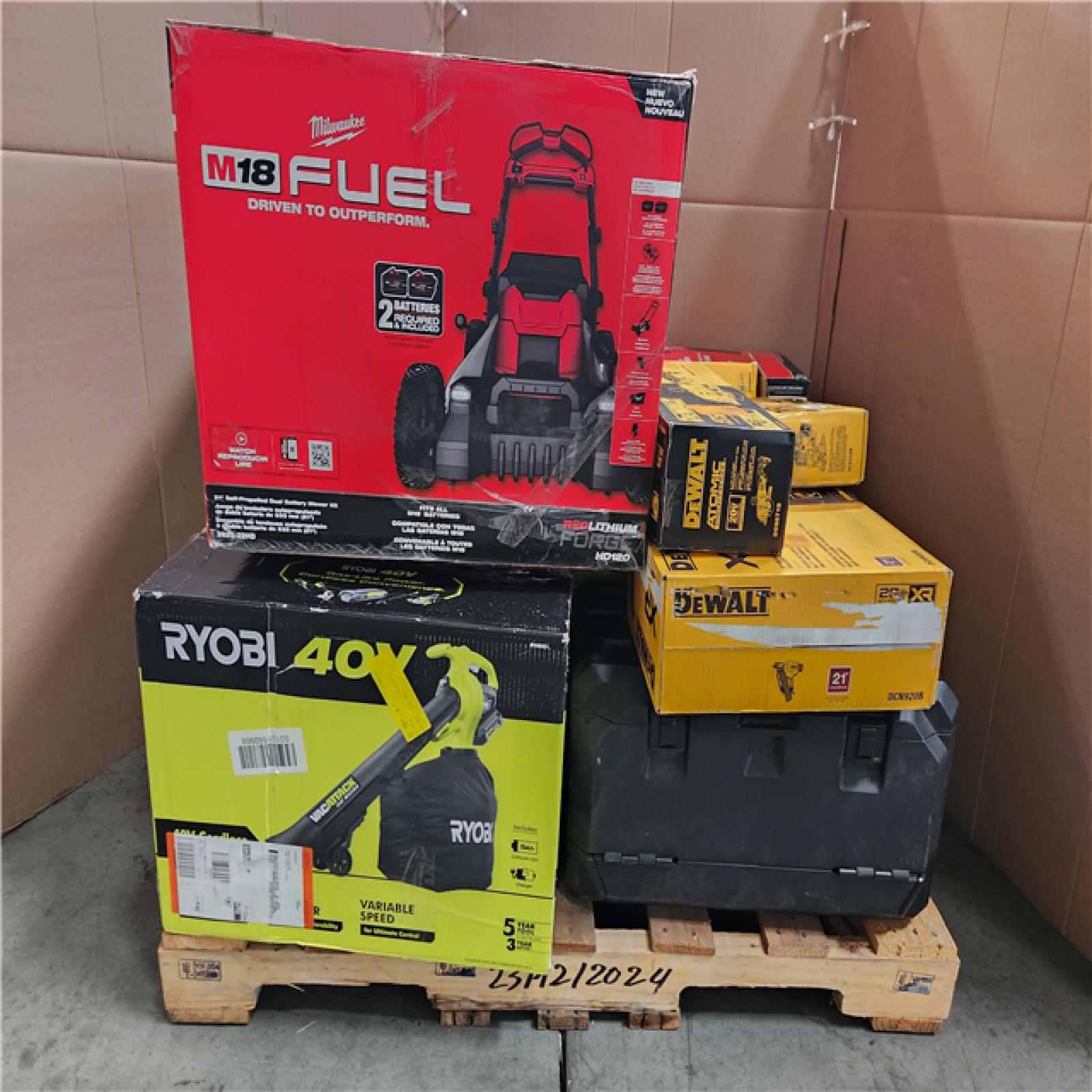 CALIFORNIA AS-IS TOOL PALLET