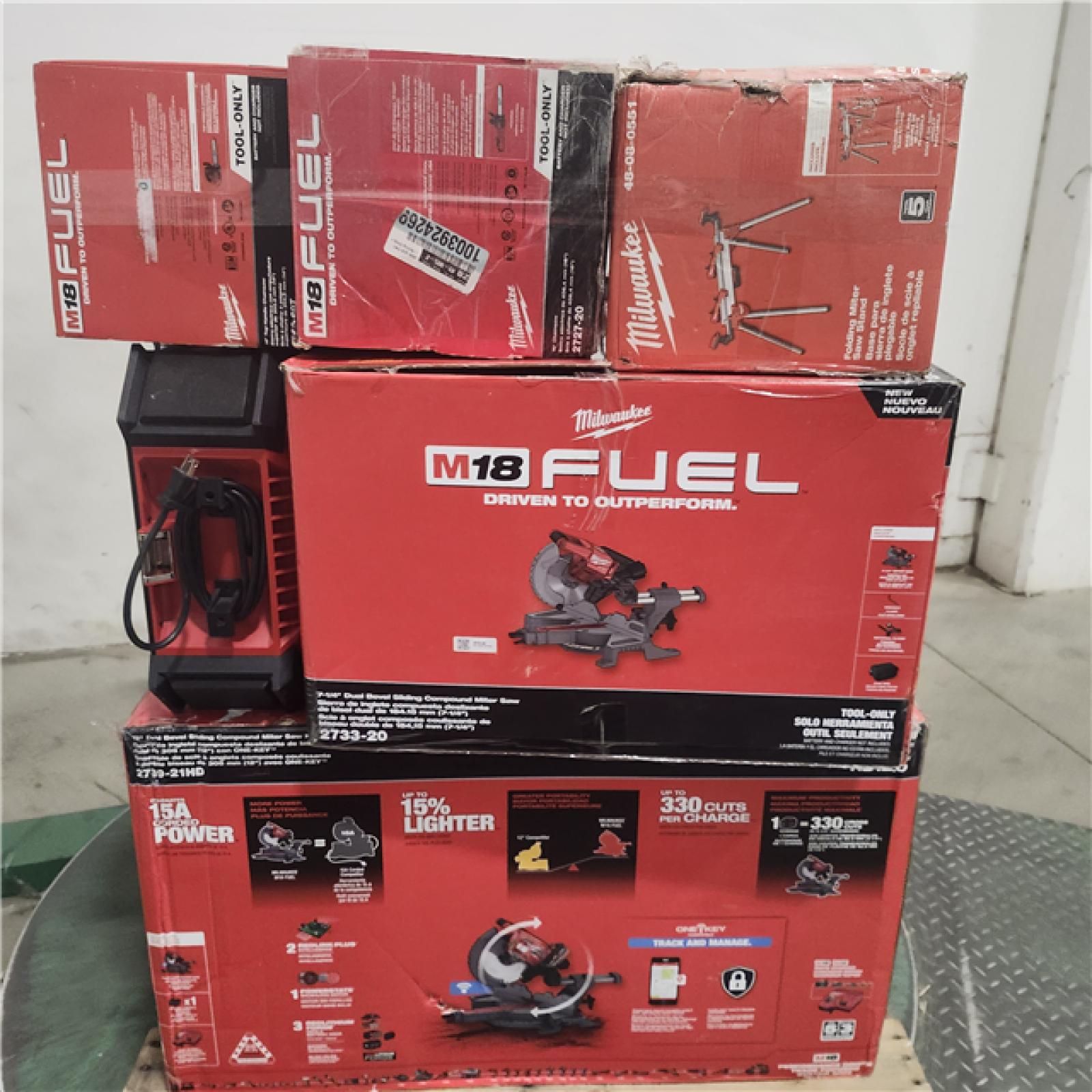 Dallas Location - As-Is MILWAUKEE Tool Pallet