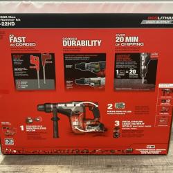 NEW - Milwaukee FUEL 18V Lithium-Ion Brushless Cordless 1-9/16 in. SDS-Max Rotary Hammer Kit