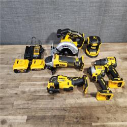 HOUSTON LOCATION - AS-IS (APPEARS LIKE NEW) DEWALT 20-Volt MAX ToughSystem Lithium-Ion 6-Tool Cordless Combo Kit