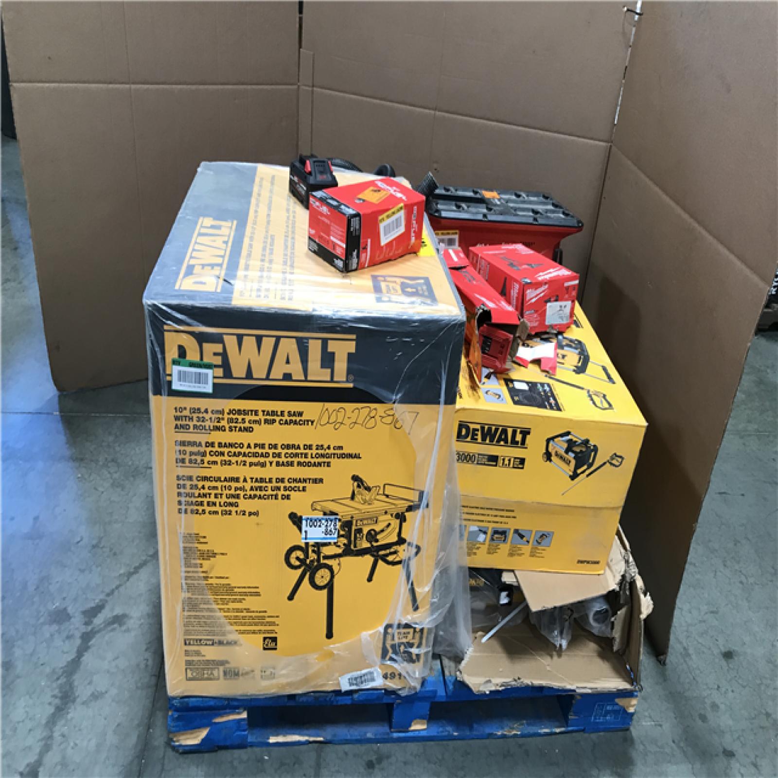 CALIFORNIA AS-IS TOOL PALLET