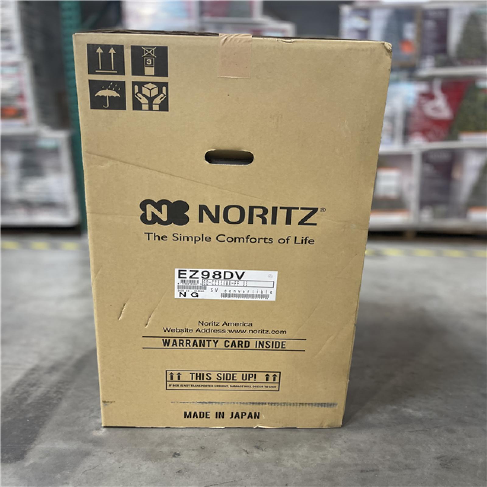 NEW! - NORITZ 180 MBH Indoor/Outdoor Condensing Natural Gas Tankless Water Heater