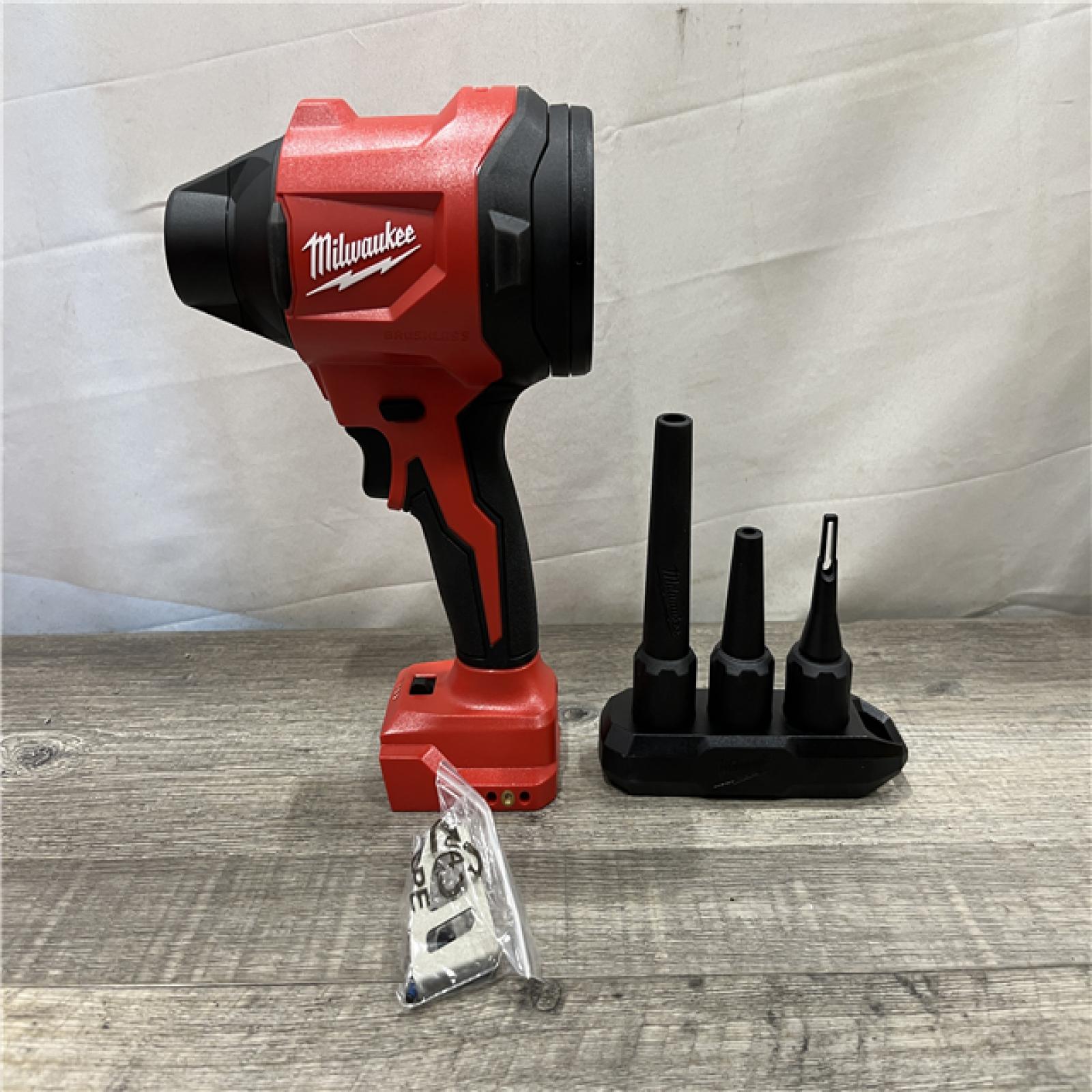 AS-IS Milwaukee 18V Lithium-Ion 570 MPH Brushless Cordless Precision Blower with Variable Speed Trigger and Trigger Lock