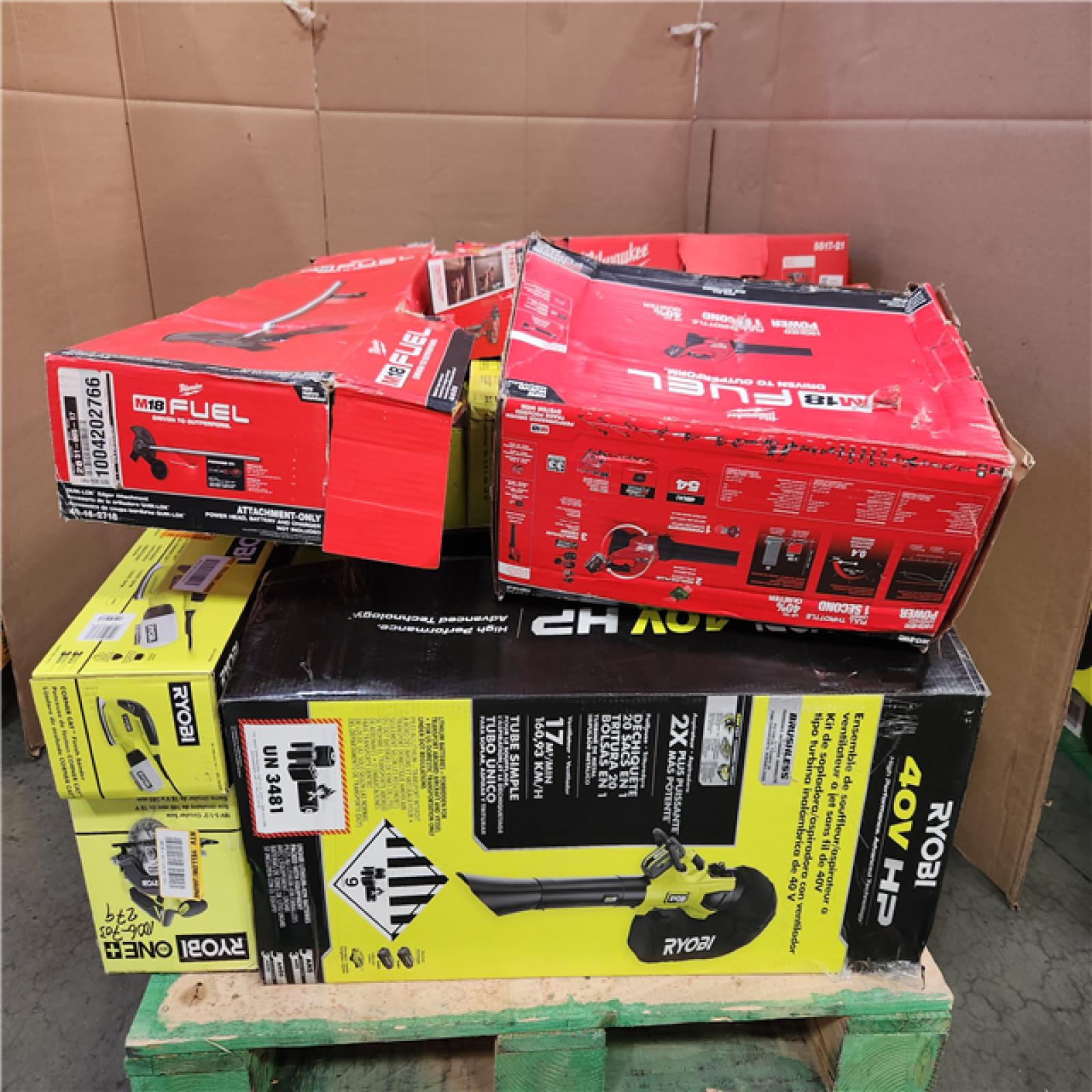 CALIFORNIA AS-IS TOOL PALLET