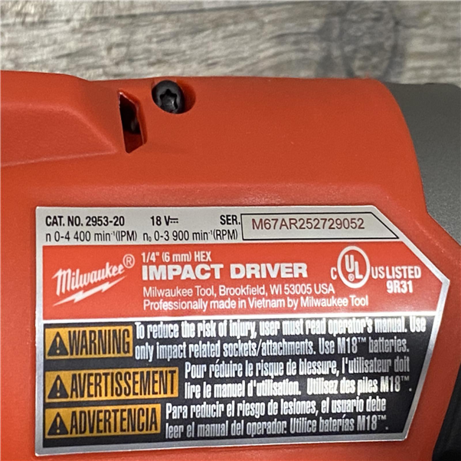 LIKE NEW - Milwaukee  FUEL 18V Lithium-Ion Brushless Cordless Hammer Drill and Impact Driver Combo Kit