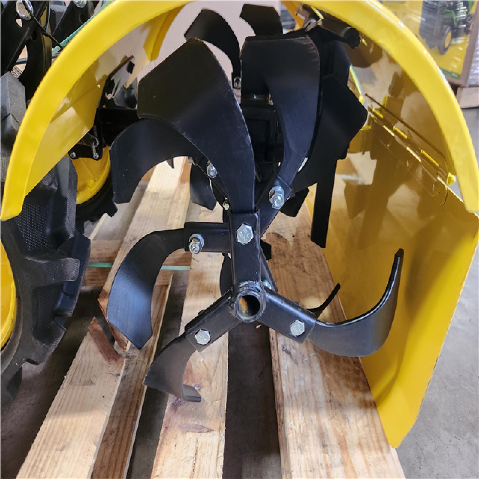 Phoenix LIKE NEW Champion Power Equipment 22 in. Counter Rotating Gas Rear Tine Tiller with Self-Propelled Agricultural Tires (Missing Screws)