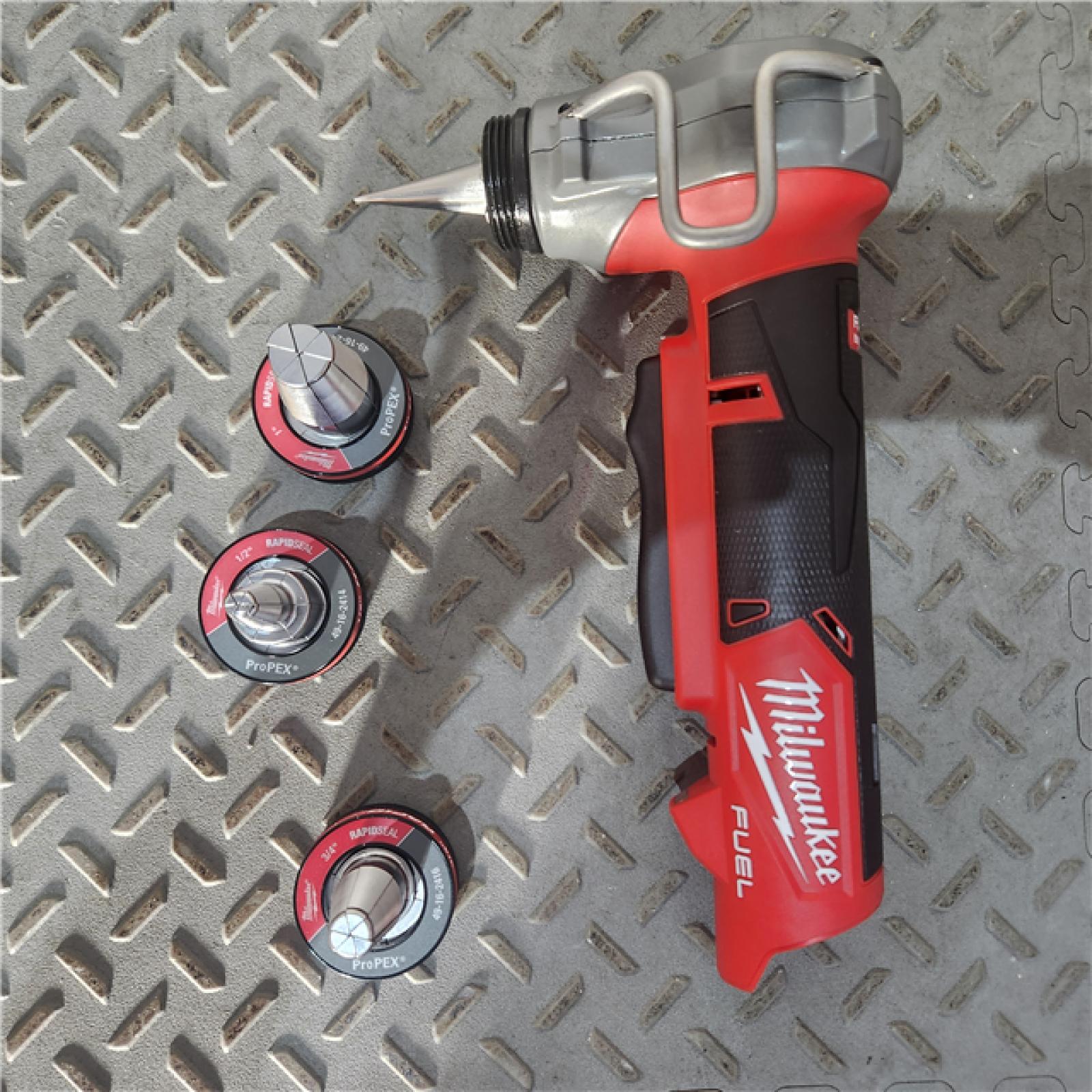 Houston Location AS IS - Milwaukee 2532-20 M12 FUEL Brushless Lithium-Ion Uponor ProPEX PEX-a Cordless Tubing Expander (Tool Only)