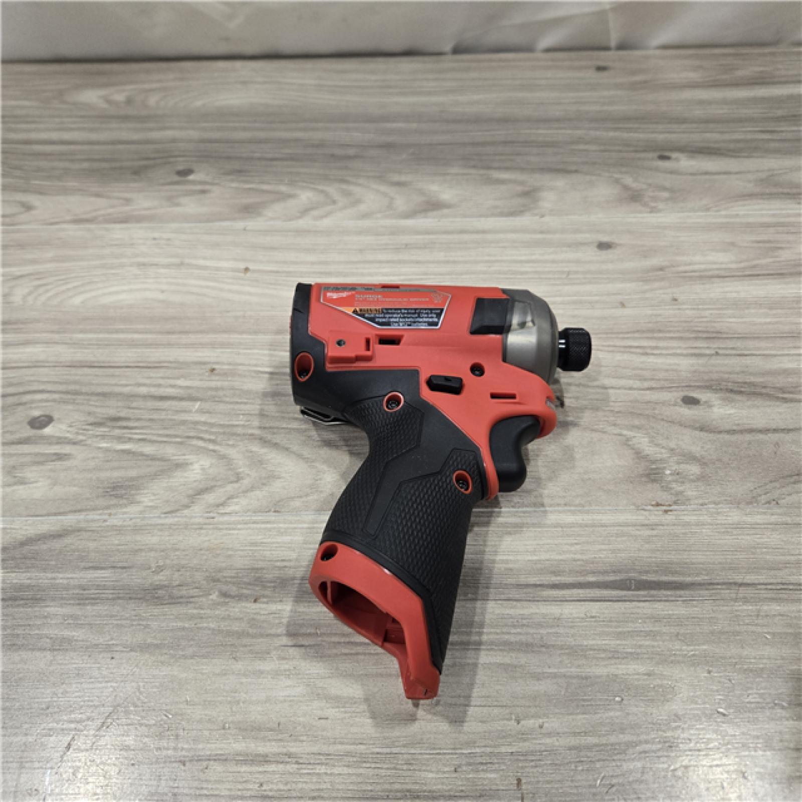 AS-IS Milwaukee M12 FUEL SURGE 12V Cordless 1/4 in. Hex Impact Driver (Tool-Only)