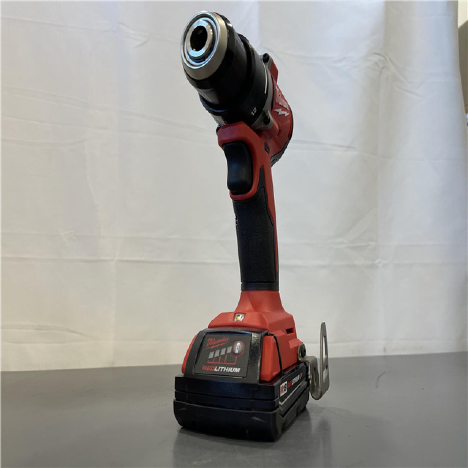 AS-IS - Milwaukee M18 Compact Next Gen 1/2 in. Brushless Cordless Drill/Driver Kit