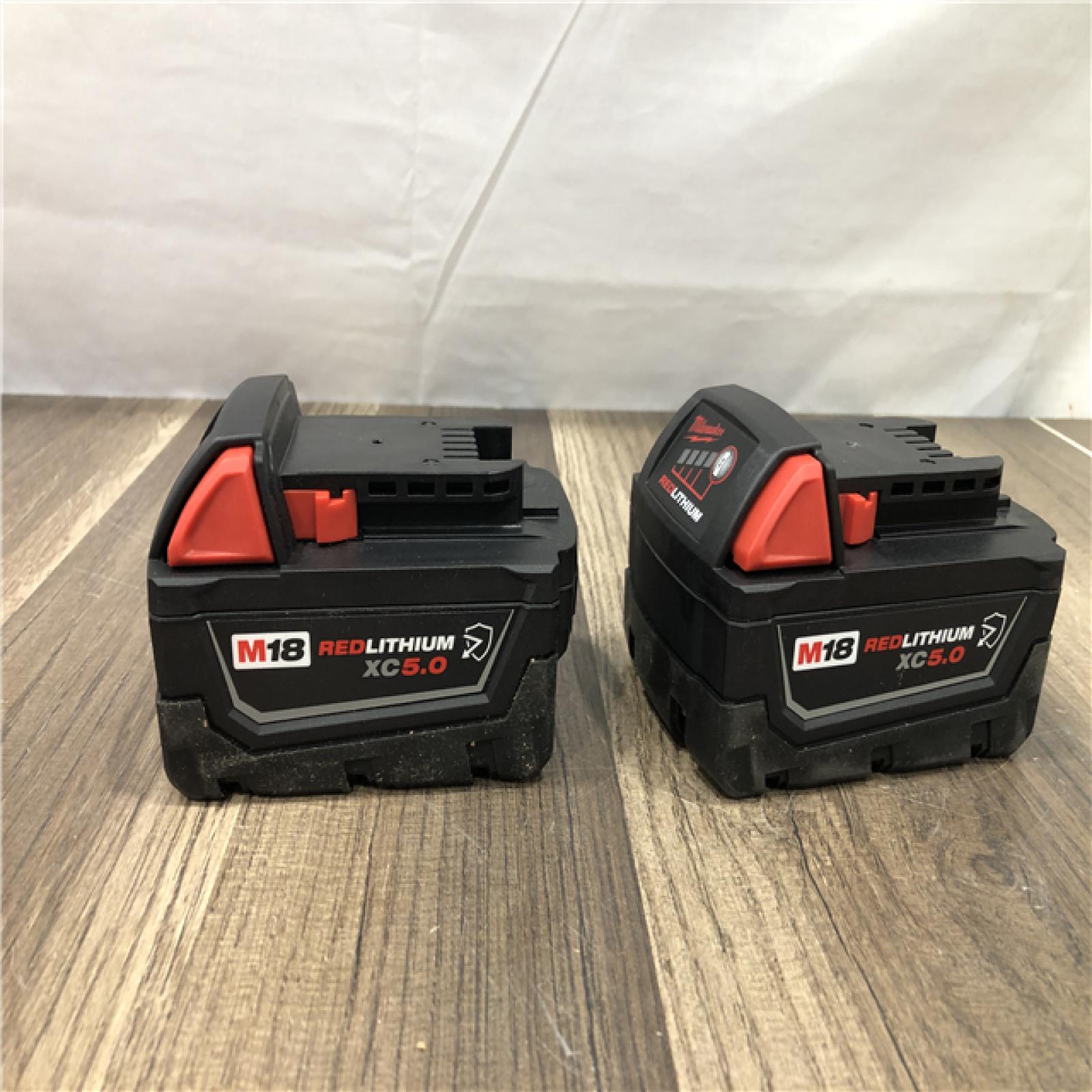 AS-IS Milwaukee M18 18-Volt Lithium-Ion XC Starter Kit