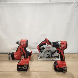 AS-IS- Milwaukee M18 4-Tool Combo Kit