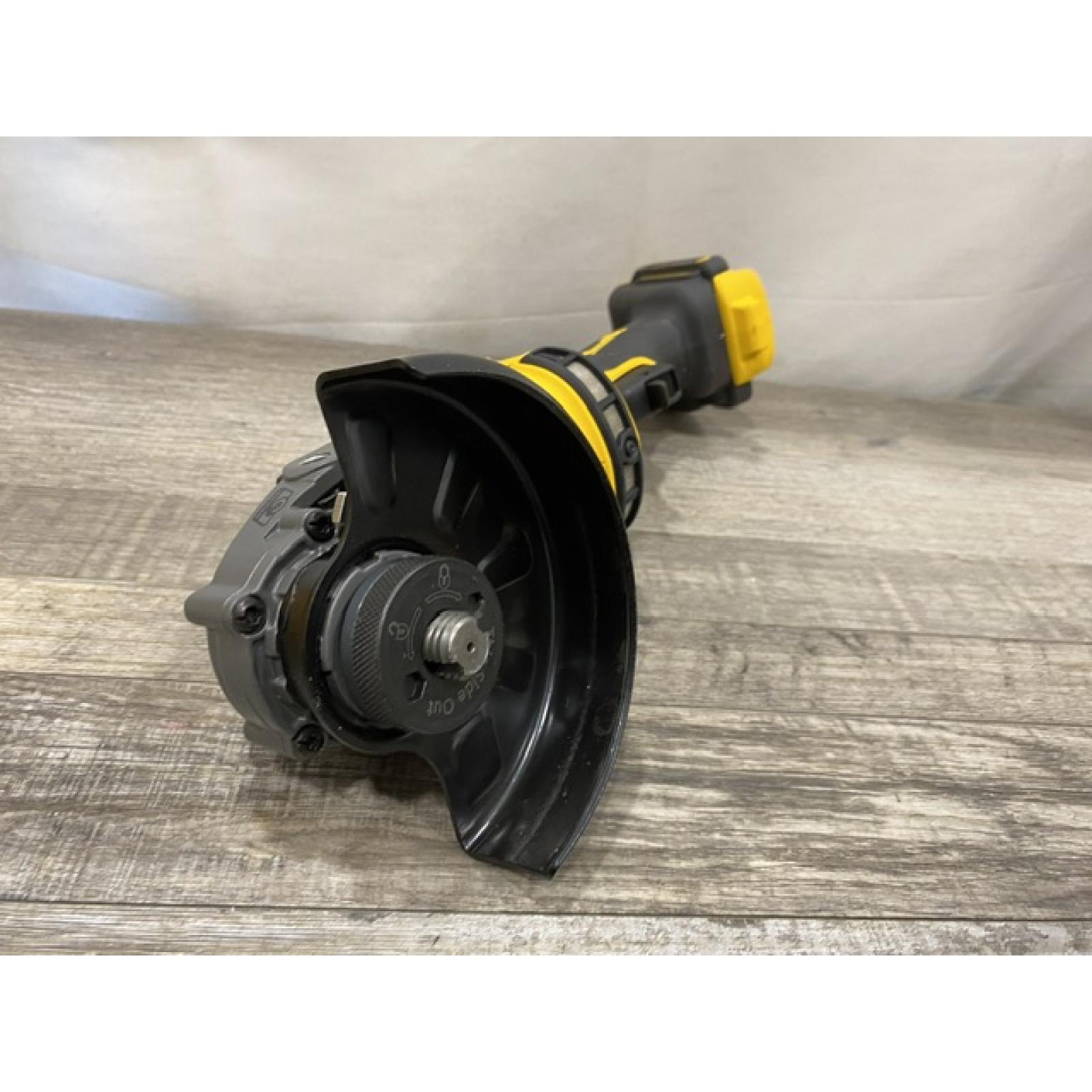 AS-IS DEWALT FLEXVOLT 60V MAX Cordless Brushless 4.5 in. to 6 in. Small Angle Grinder with Kickback Brake (Tool Only)