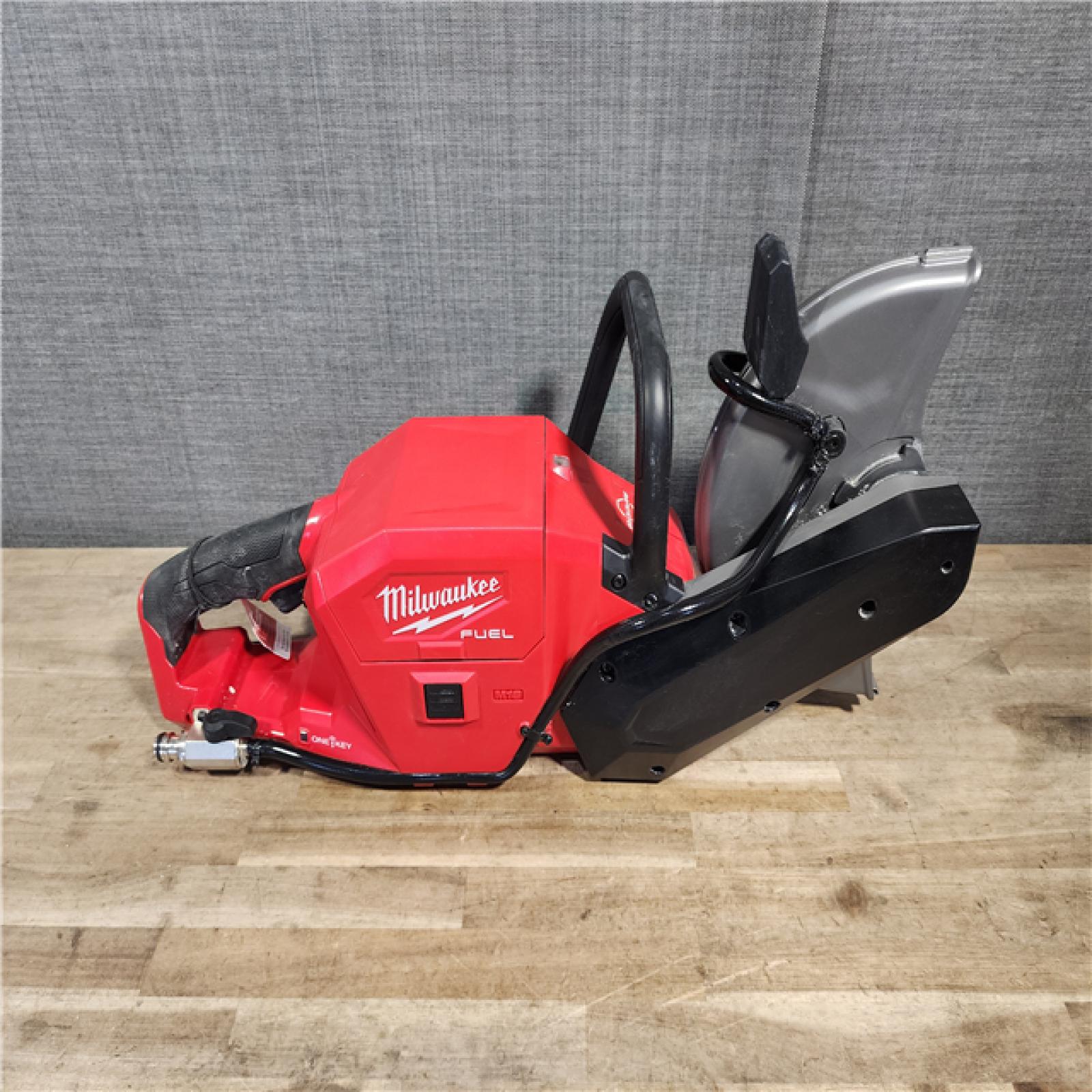 HOUSTON LOCATION - AS-IS Milwaukee M18 FUEL 9 Cut-Off Saw with ONE-KEY (TOOL ONLY)